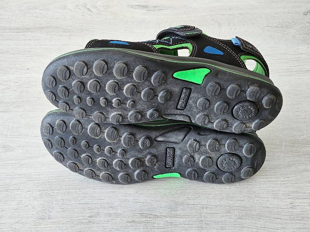 Schuhe für Jungen: IMAC Kinder Sandalen Gr. 38 Echte Ledersohle – Gebraucht aus Zug von nikspk 4