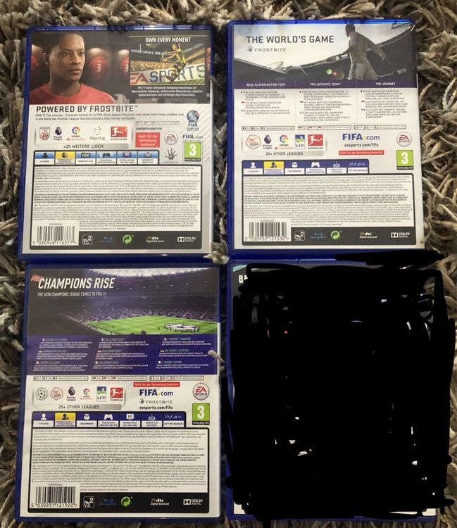 PS 4 FIFA 2017 2018 2019 2