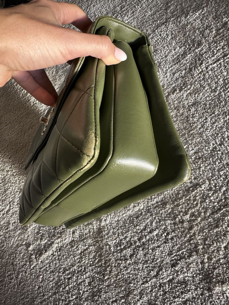 Taschen für Damen: Sac vert – Gebraucht aus La Croix (Lutry) von secondhandZara 2