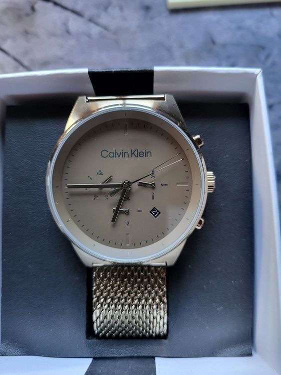 Calvin Klein Uhren: Calvin Klein Uhr Neu – Neu (gemäss Beschreibung) aus Selkingen von Mazurit 1