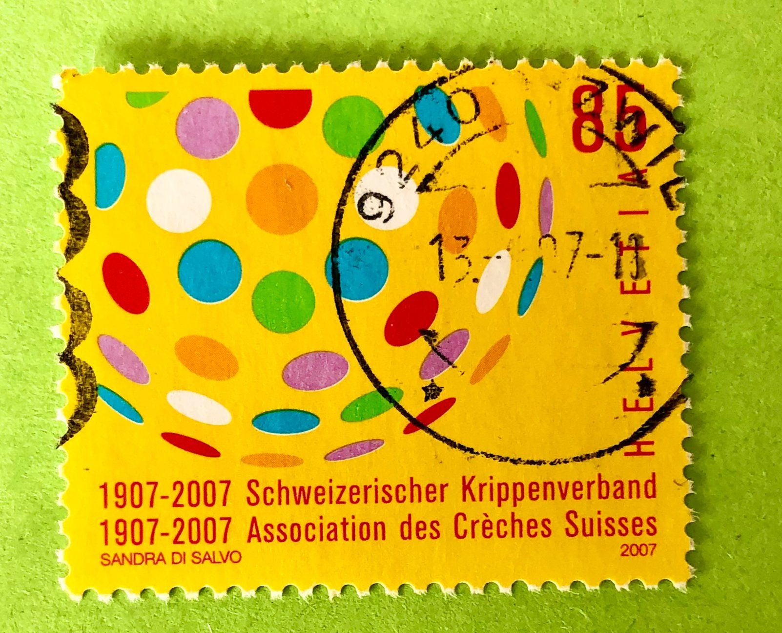 Tutti i francobolli: Nr.1235 Krippenverband GESTEMPELT  – Usato da Aarau venduto da Billa007