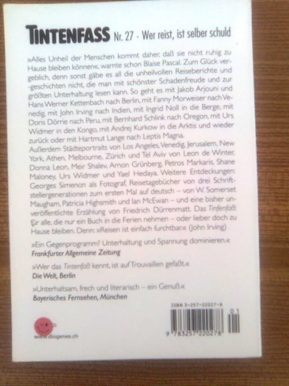 Libri: Tintenfass – Usato da Basel venduto da Alacant 1