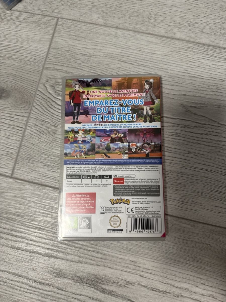 Nintendo Giochi: Jeu Nintendo Switch Pokémon épée en parfait état – Usato da Tramelan venduto da arb_hky2 2