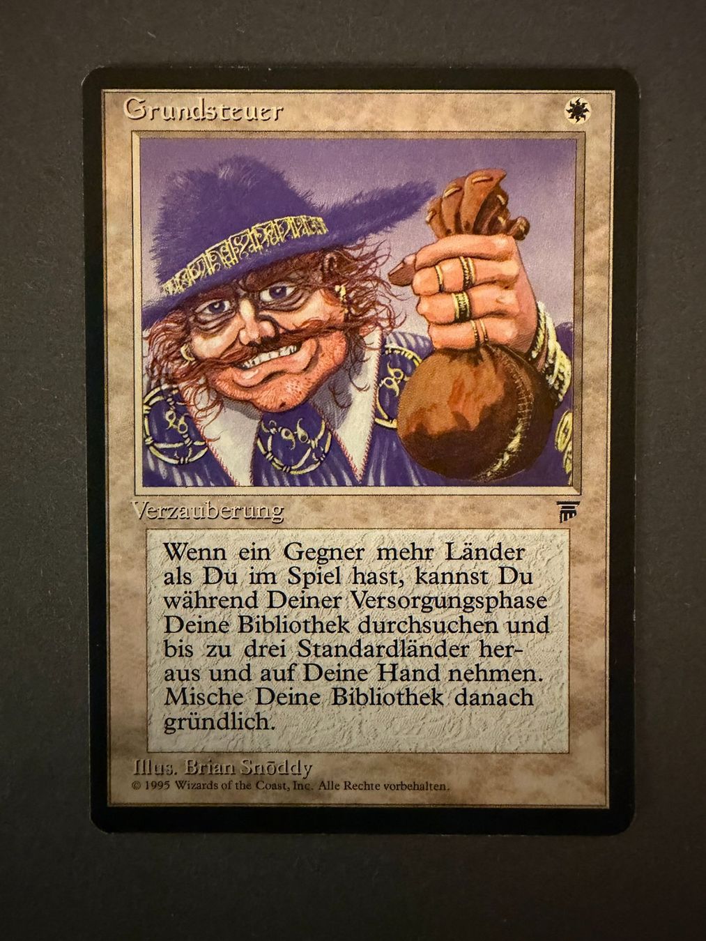 Magic The Gathering Carte collezionabili: Grundsteuer // Renaissance // Magic The Gathering – Usato da Binz venduto da Tempelritter
