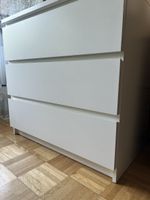 Kommode 3 Schubladen, weiss im Stil von IKEA MALM