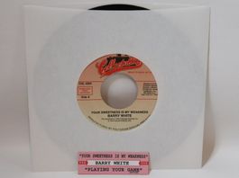 Vinyl Single Barry White Your Sweetness is my Weak Jukebox