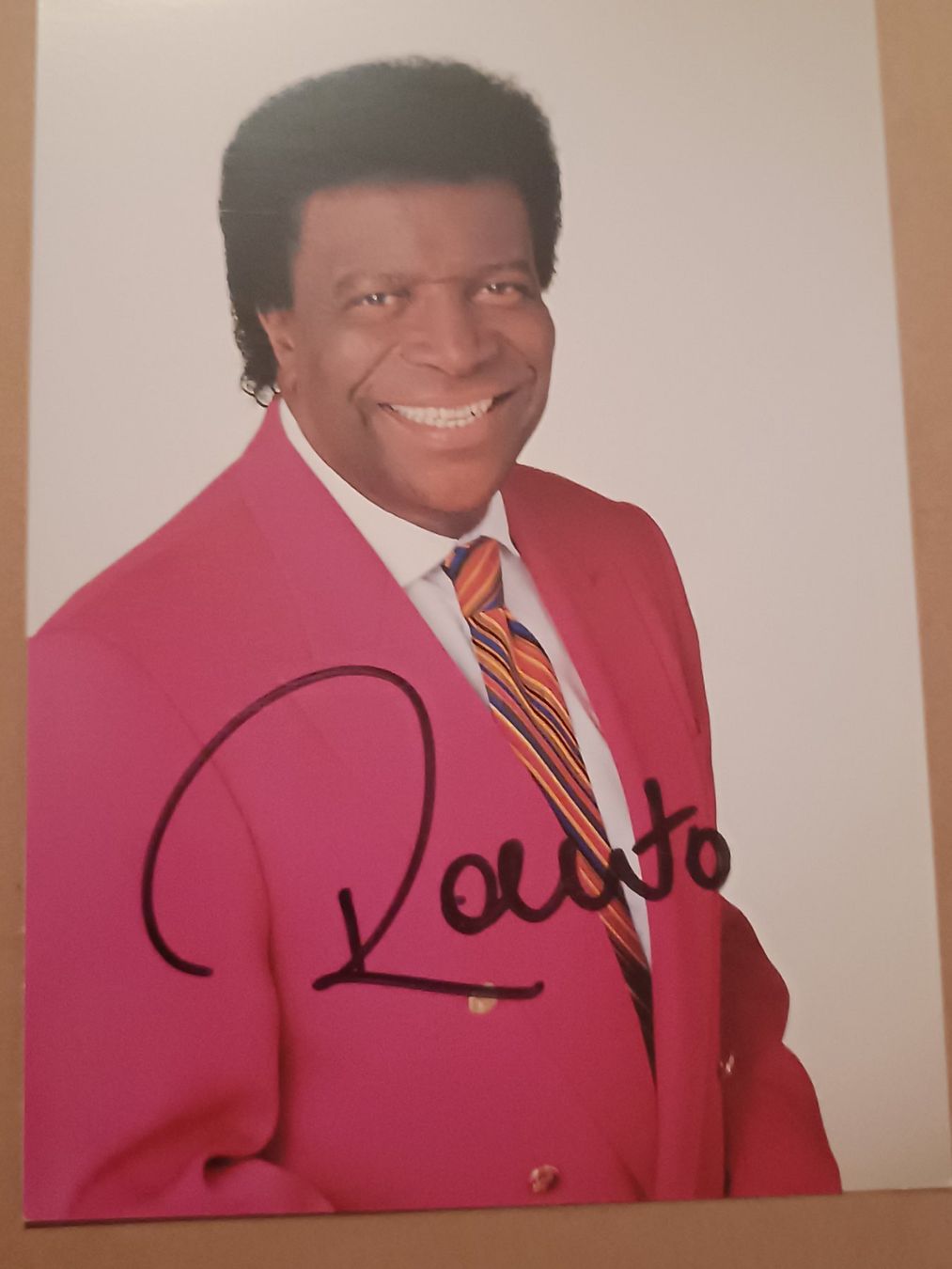 Autografi: Roberto Blanco - signierte Autogrammkarte – Usato da Menziken venduto da Artographs