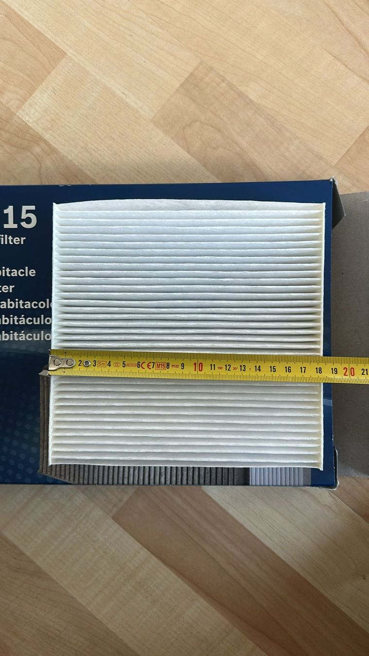 Bosch Tutti pezzi di ricambio auto: Bosch_Innenraumfilter_M2115_CABIN_FILTER – Nuovo e nell'imballaggio originale da Adliswil venduto da kuz_k9cj 4