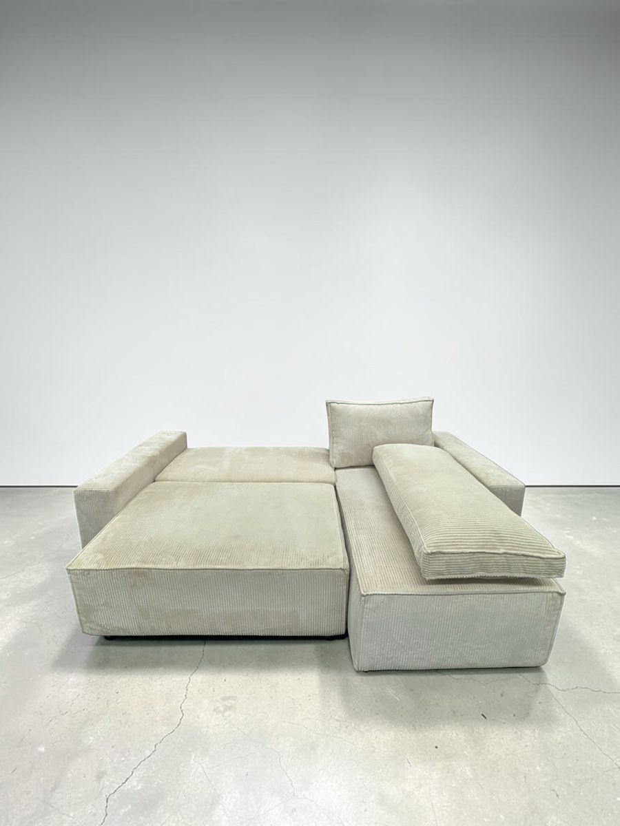 Sofas: Ecksofa Hellbeige mit Schlaffunktion und Stauraum – D'occasion à Fehraltorf par Sofalab.swiss 8