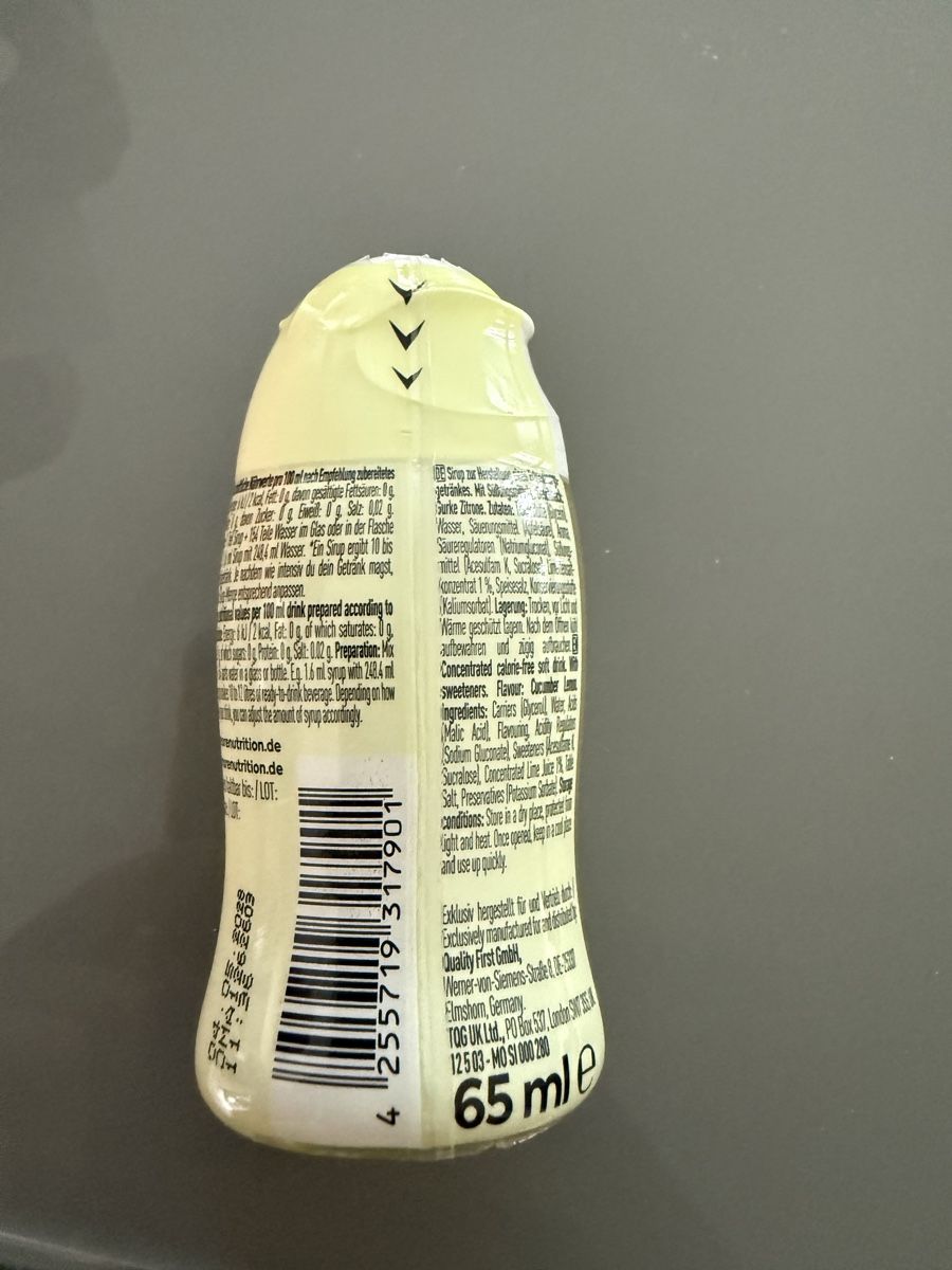 More Nutrition Cibi & Specialità: Gurke Zitrone More Zerup - ungeöffnet  – Nuovo e nell'imballaggio originale da Kreuzlingen venduto da sop_kxw5 1