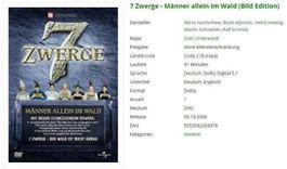 7 Zwerge - Männer allein im Wald - DVD