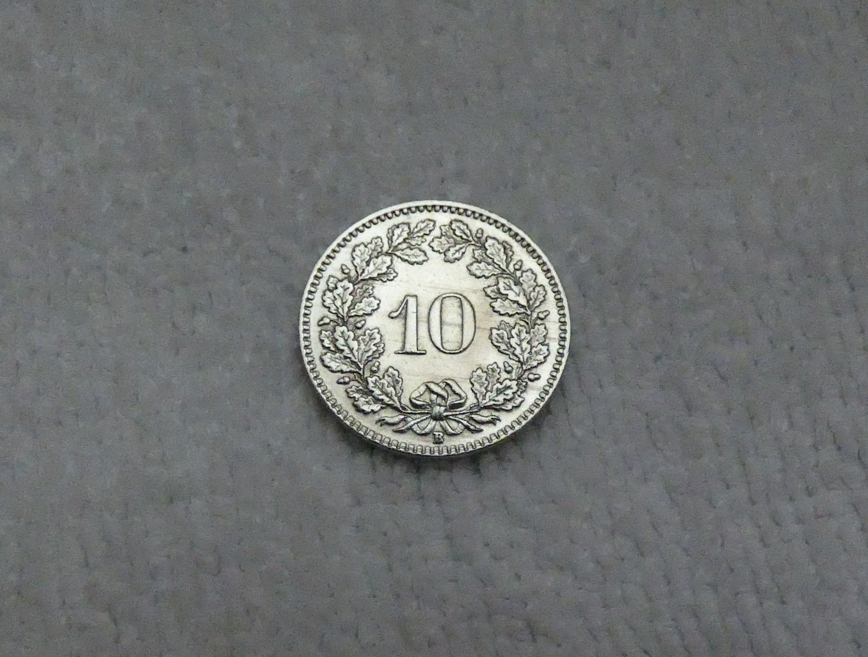 Tutti le monete: 10 centimes/rappen 1942 ABART – Usato da Nyon venduto da Ilmi09 1