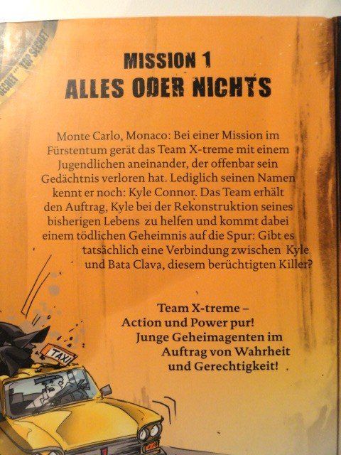 Libri: TEAM Xtreme -Mission 1 Alles oder Nichts- – Usato da Reinach BL venduto da studii100 1