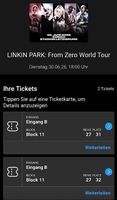 2x Sitzplatz (nebeneinander) LINKIN PARK, Ticket, Zürich
