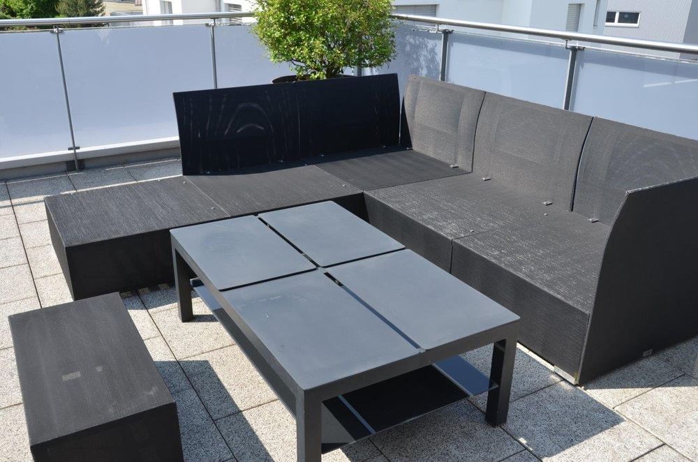 Luxus-Lounge, 7-teilig, KEIN Rattan | Kaufen auf Ricardo