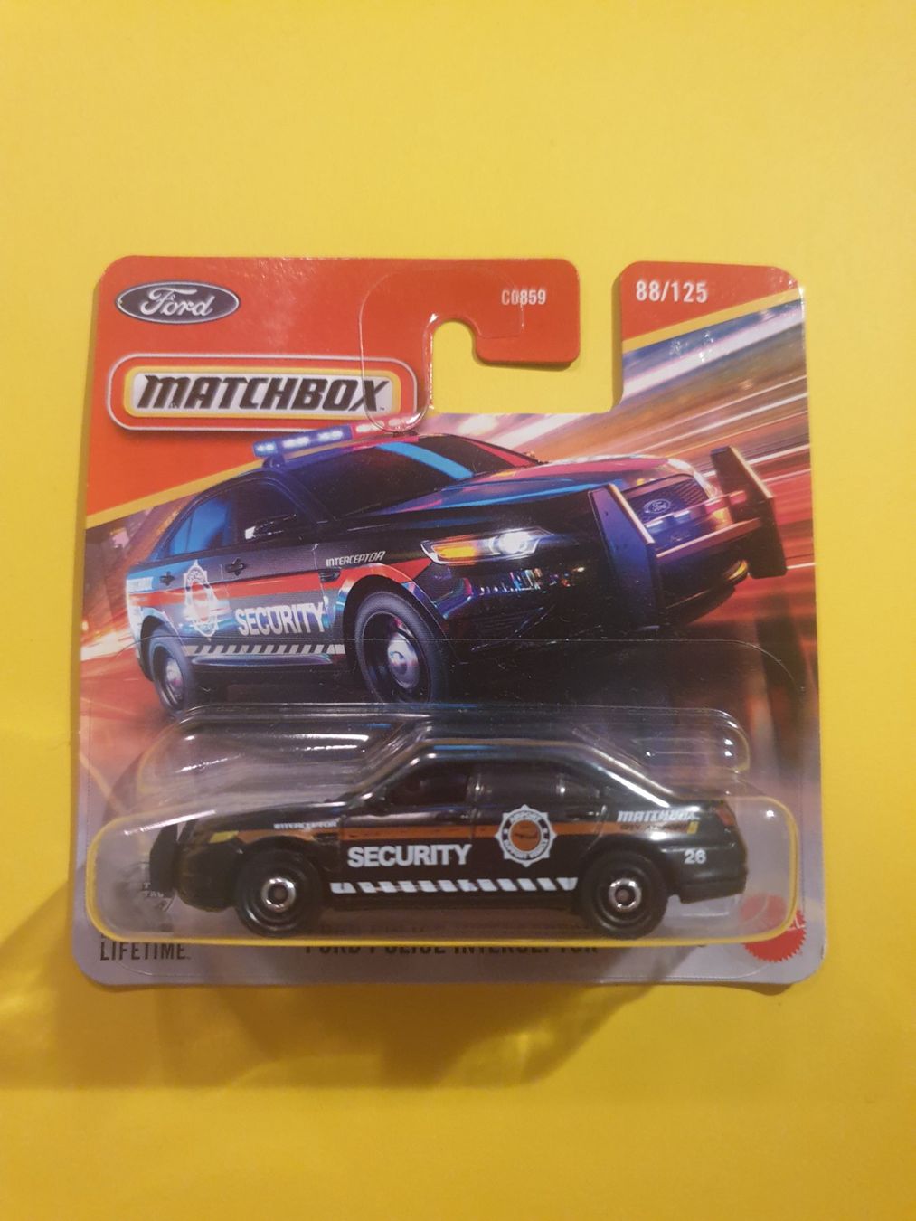Matchbox Modellini d'auto: Matchbox FORD POLICE INTERCEPTOR – Nuovo e nell'imballaggio originale da Oftringen venduto da Rotor 2