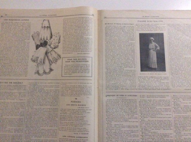 Revues & Magazines: Journal sur la Mode 1915 – D'occasion à Genève par edelweiss1900 5