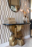 Richmond interiors** Console Maddox black/gold