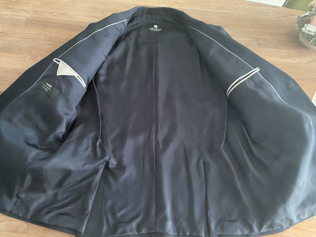 Completi: Herren Anzug NAVYBOOT Gr. 54 dunkelblau – Usato da Stansstad venduto da Venus04 2
