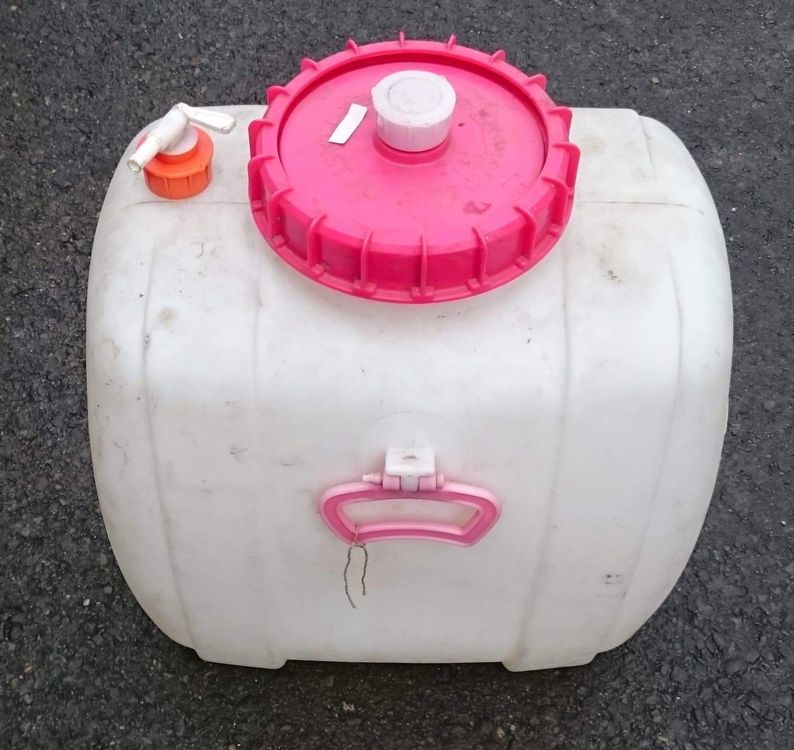 Réservoir D'Eau Portable Ifundom 22x22 Cm Avec Robinet | Pliable, En PE/PP | Pour Camping, Voiture, Urgences | Capacité Environ 10L