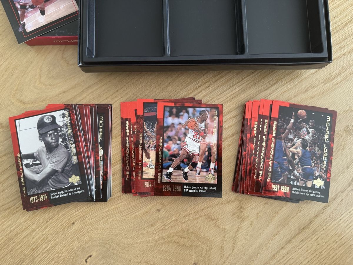 Jordan Carte collezionabili: Upper Deck Michael Jordan 1999 Career Set 60 Karten Set – Usato da Founex venduto da egz_58qz 7