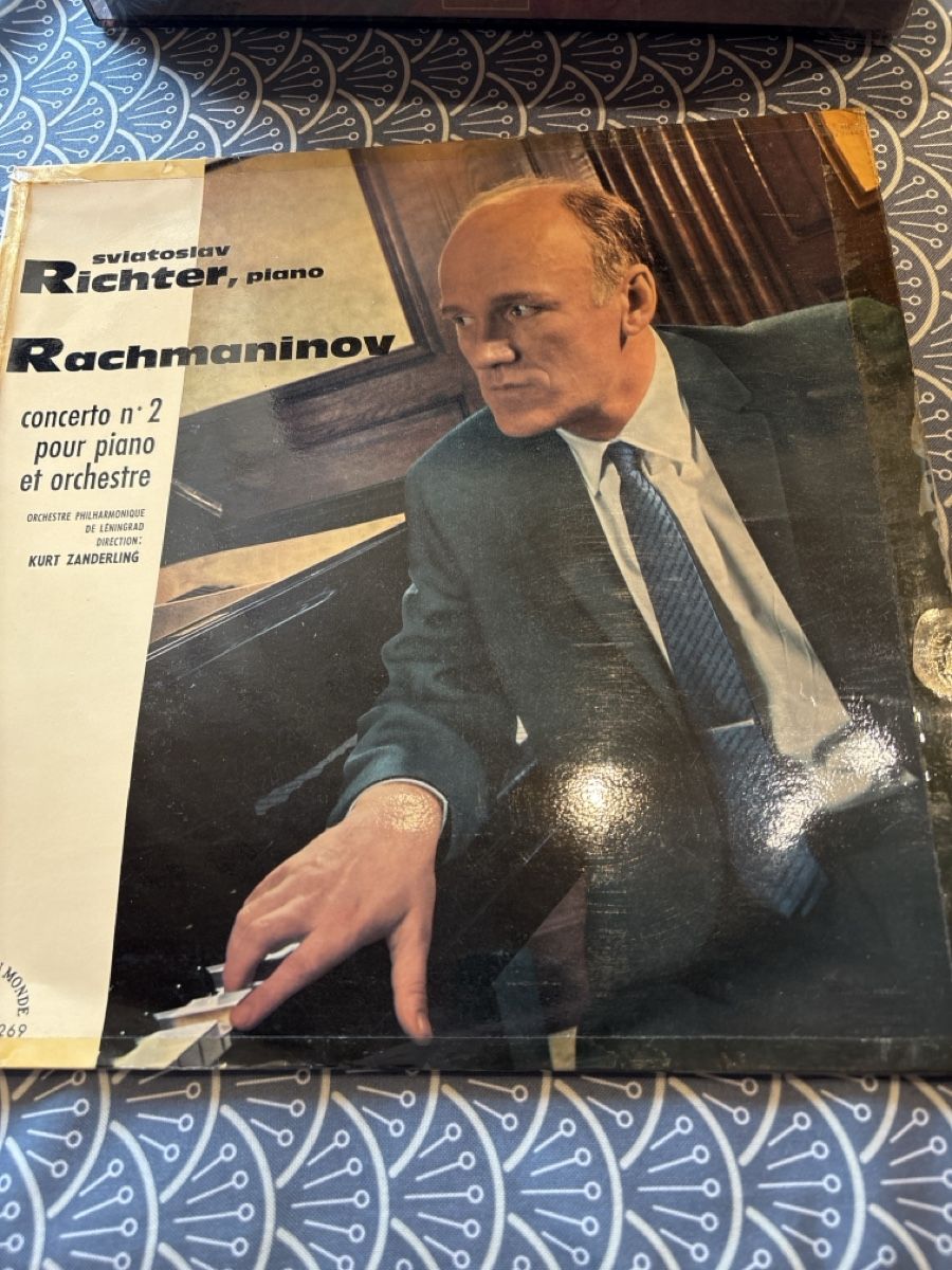 Dischi in vinile: Disque vinyle Rachmaninov Concerto no 2  – Usato da Ste-Croix venduto da choupy60 3