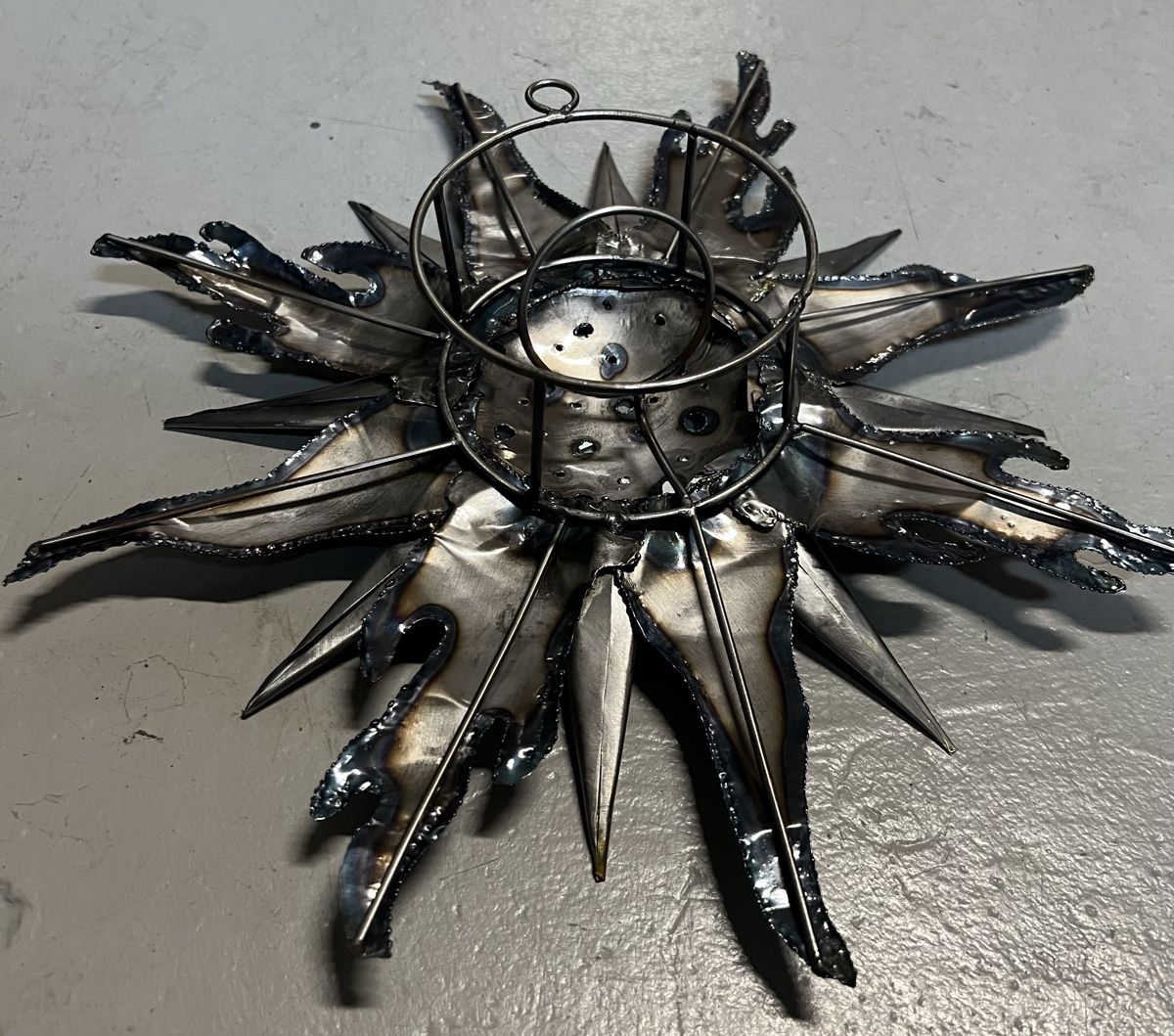 Tutte le decorazioni: Sonnen Wanddeko aus Metall - Handmade – Nuovo (secondo la descrizione) da Interlaken venduto da Skandalpreis 3