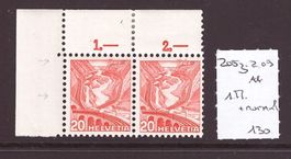 DP 3 --- DOPPELPRÄGUNG 205z.2.09 130.-
