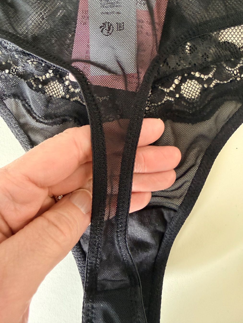 Hunkemöller Altra biancheria intima: HUNKEMÖLLER, String SIENNA, Grösse S, Farbe Schwarz – Nuovo e nell'imballaggio originale da Rudolfstetten venduto da gst_g7xl 4