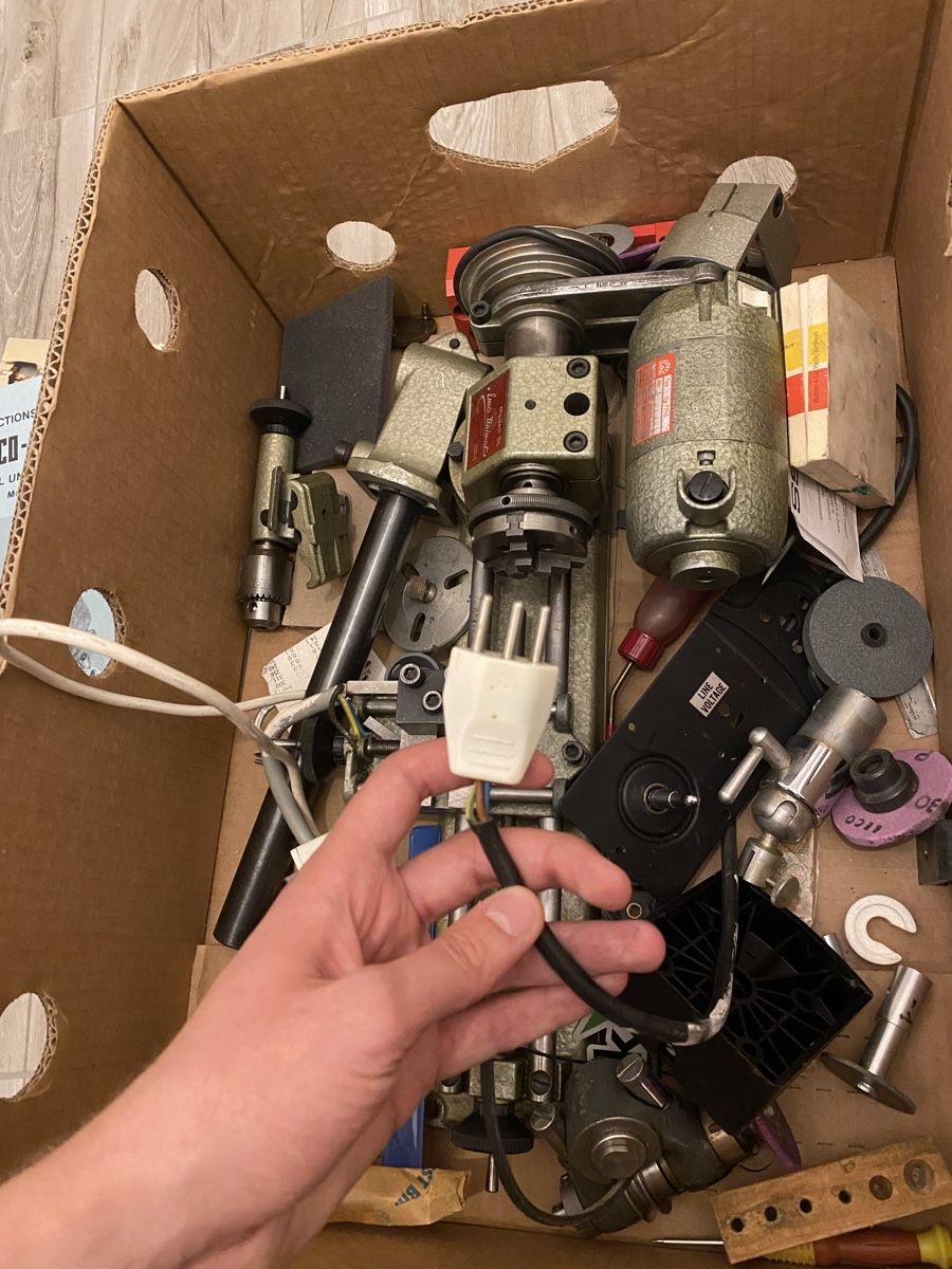 Tutti gli attrezzi: Vintage Emco Unimat SL - Miniature Machine Tool Set! – Usato da Meyrin venduto da ame_shw5 3