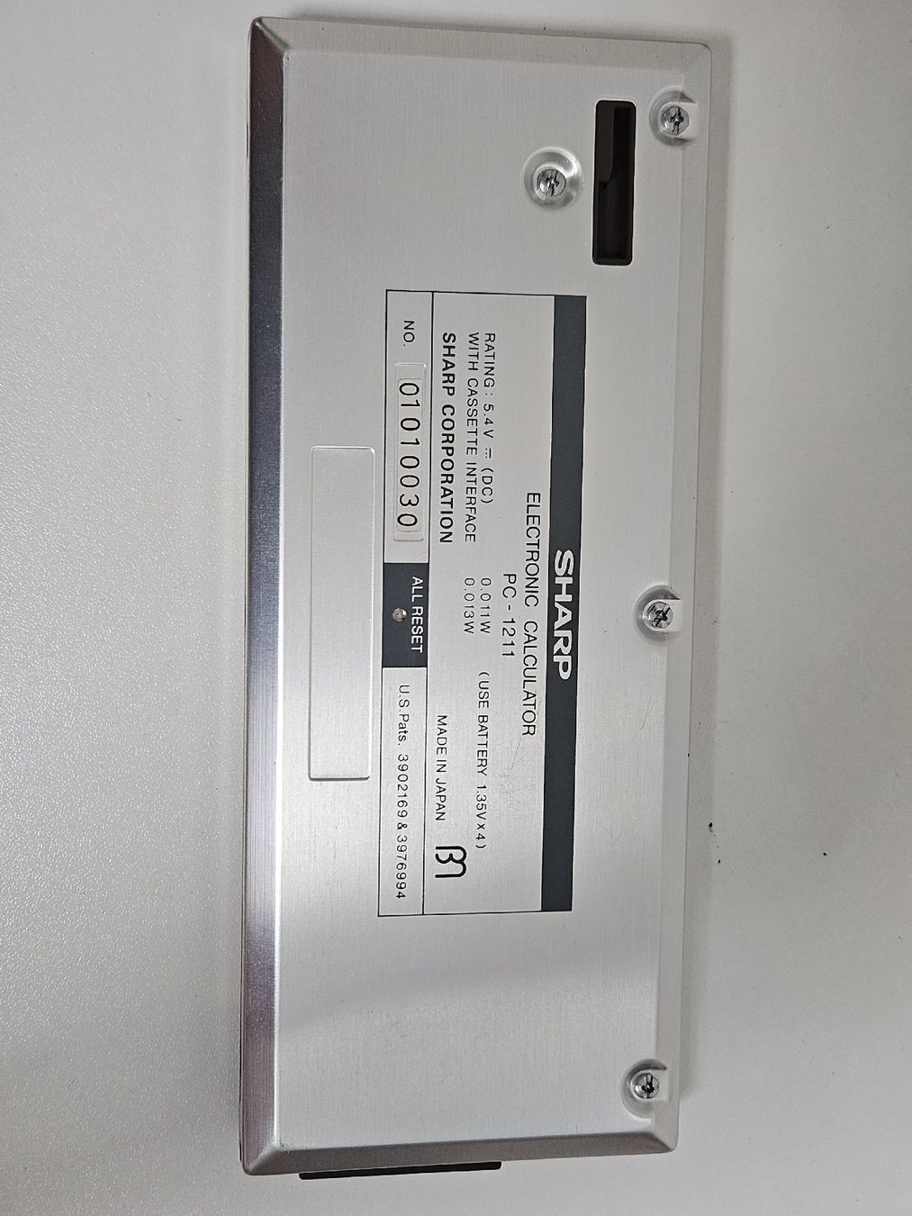 Calculatrices: Sharp PC-1211 Pocket Computer mit Kassetteninterface – Rarit – D'occasion à Schlieren par Bestleo 3