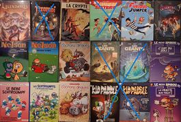 Lot 12 Bd-Livres jeunesse - 6 CHF pièce