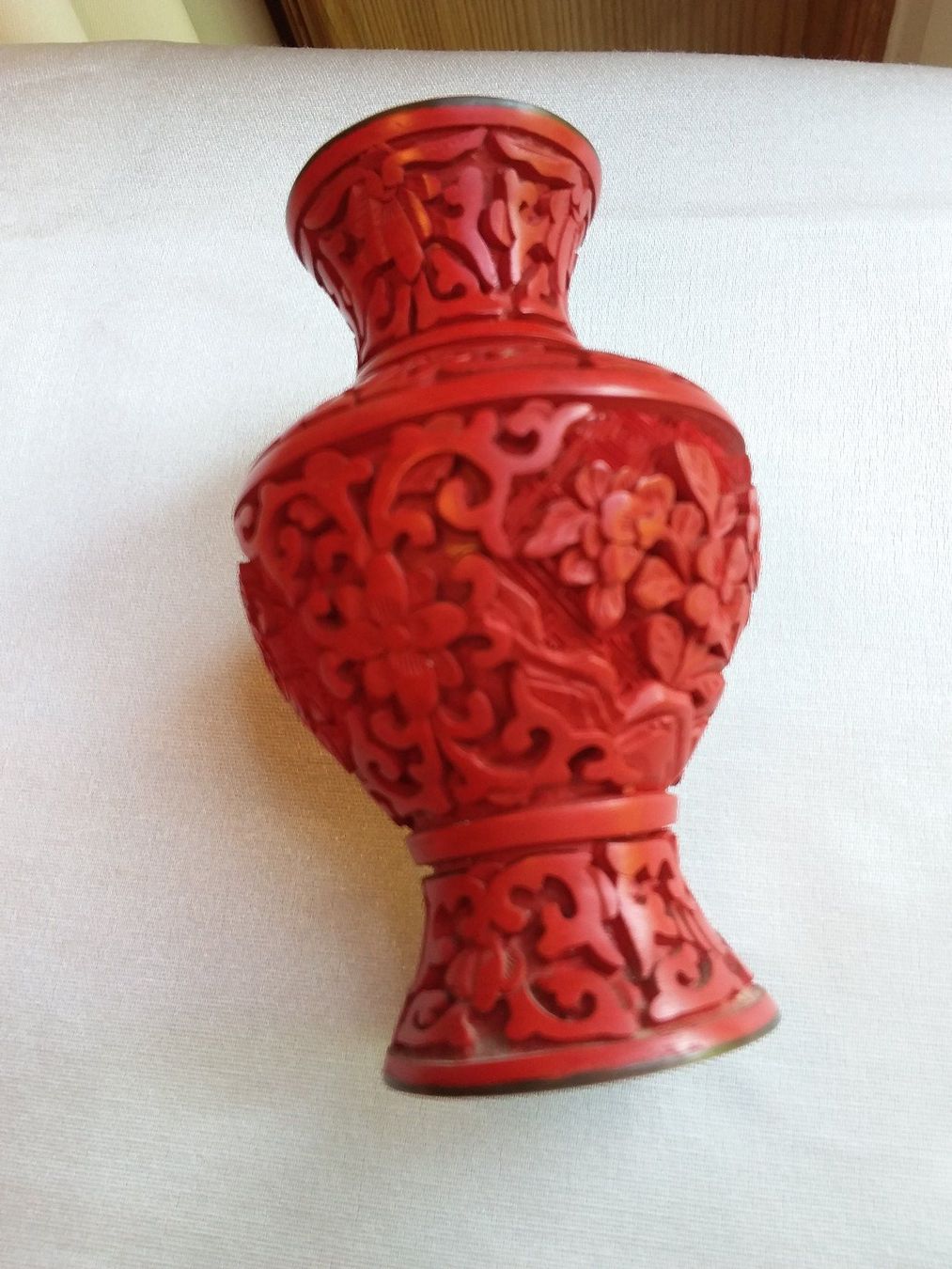 Vasi & Recipienti: Kleine RotLack Vase CHINA ca 1950 – Usato da Zürich venduto da helsan 9