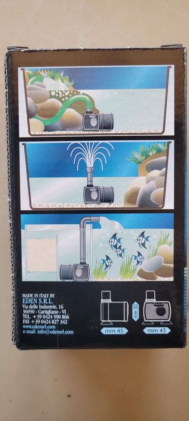Pompe & Parti di ricambio: Wasserpumpe  EDEN 106 – Nuovo e nell'imballaggio originale da Uetendorf venduto da havemore 3