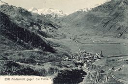 Andermatt   UR   gegen die Furka