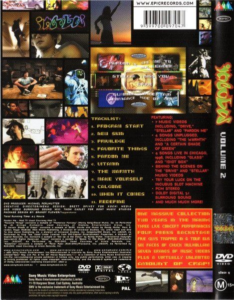 Tutti i DVDs: Incubus: Volume 2 - DVD – Nuovo e nell'imballaggio originale da Steinhausen venduto da Vilivinili 1