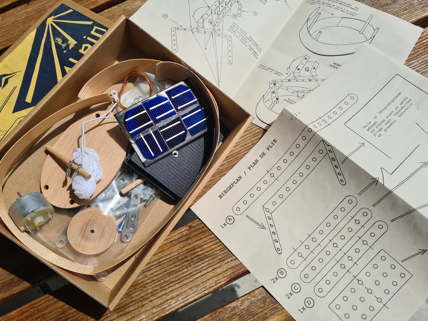 Kit di costruzioni: ALPIN Solar Gondel – Usato da Basel venduto da Solarbebop 2
