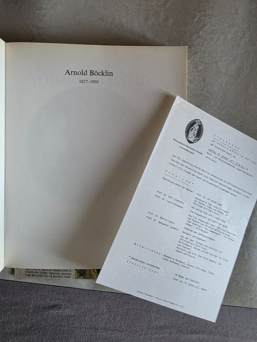 Libri: Arnold Böcklin - Kunstmuseum Basel - 1977 – Usato da Walterswil BE venduto da Lonitti 2
