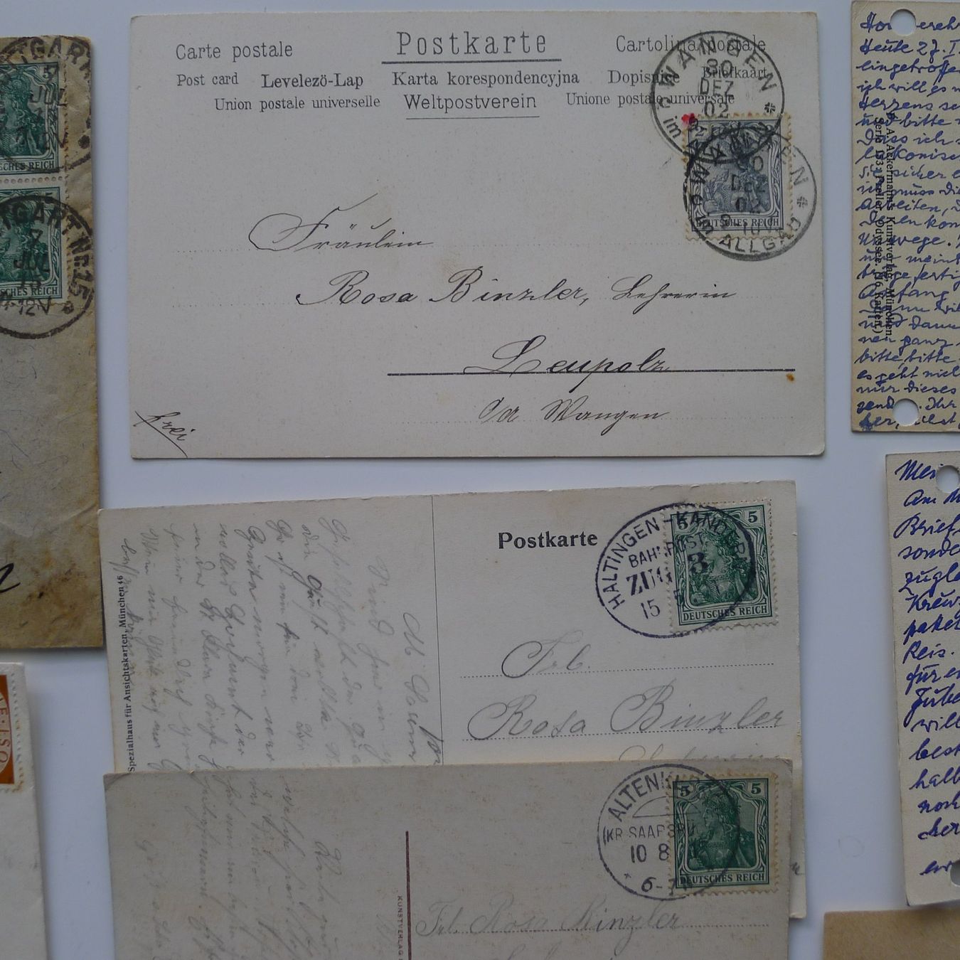 Tutti i francobolli: Lot Briefe + Postkarten, Deutsches Reich, Bundespost... – Usato da Ebikon venduto da SilvioFreund 3