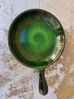 Keramik: Topf grün