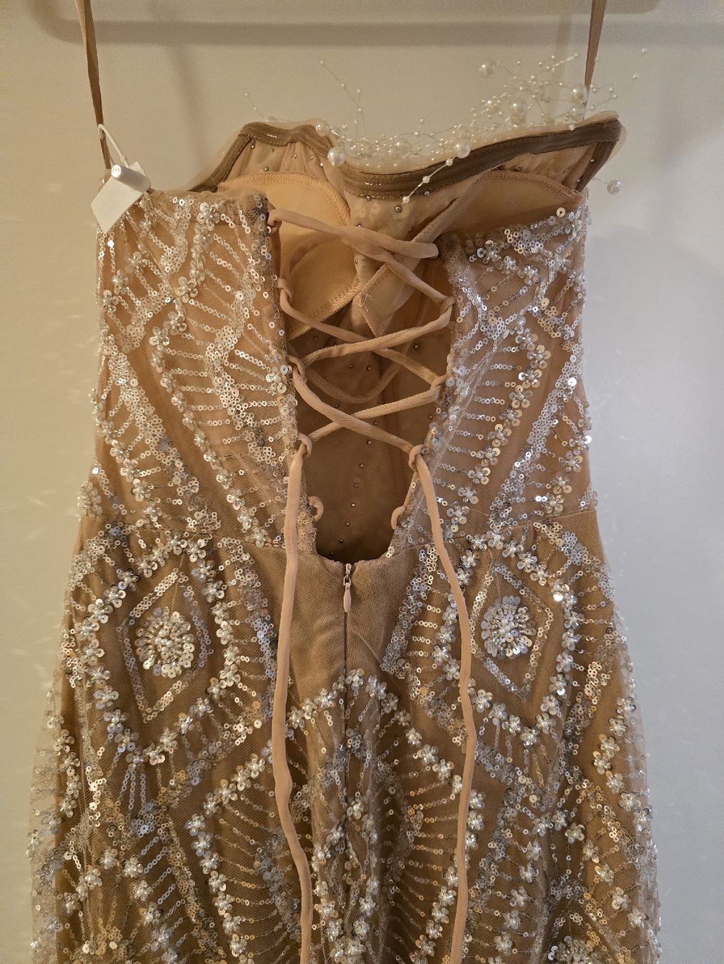 Vestiti: Traumhaftes, perlenbesetztes Abendkleid - Grösse XS – Nuovo e nell'imballaggio originale da Tobel venduto da swisscap243 3