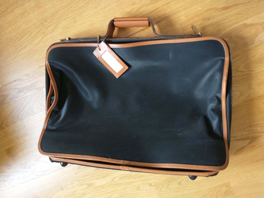 Elégant sac voyage tissu & cuir DELSEY Grande contenance Kaufen auf