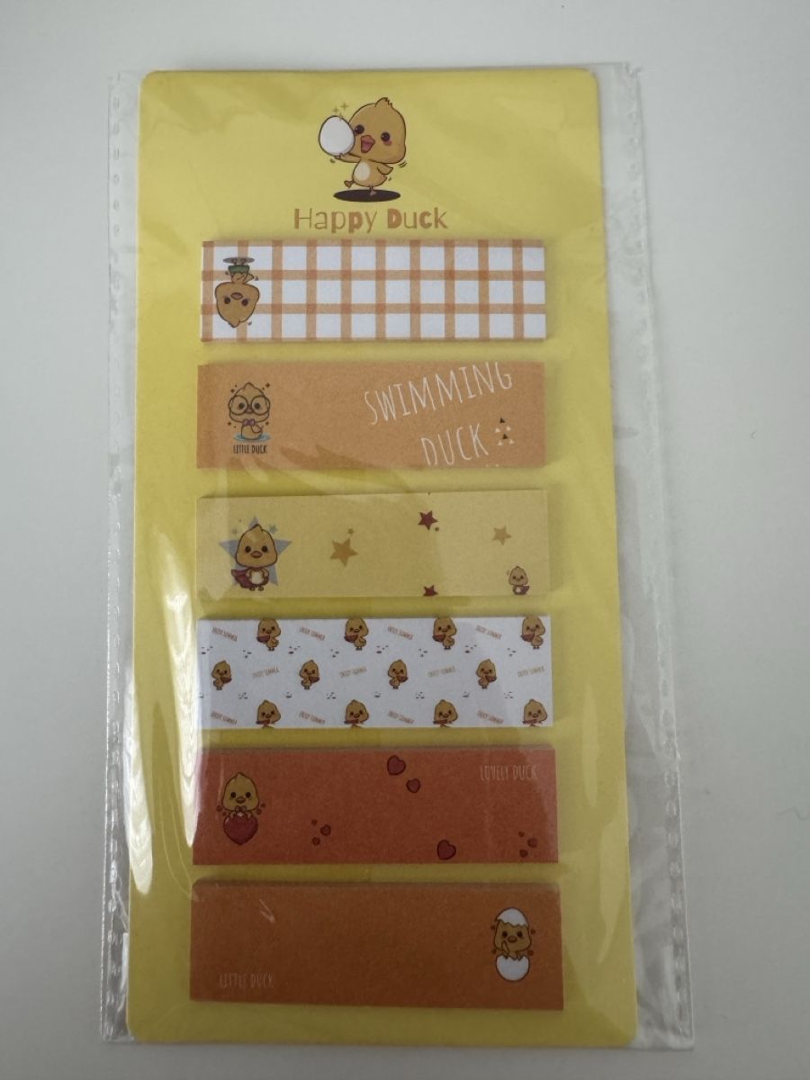 Papiere: Happy Duck Sticky Notes - NEU! – Neu und originalverpackt aus Sins von sum_lv6d