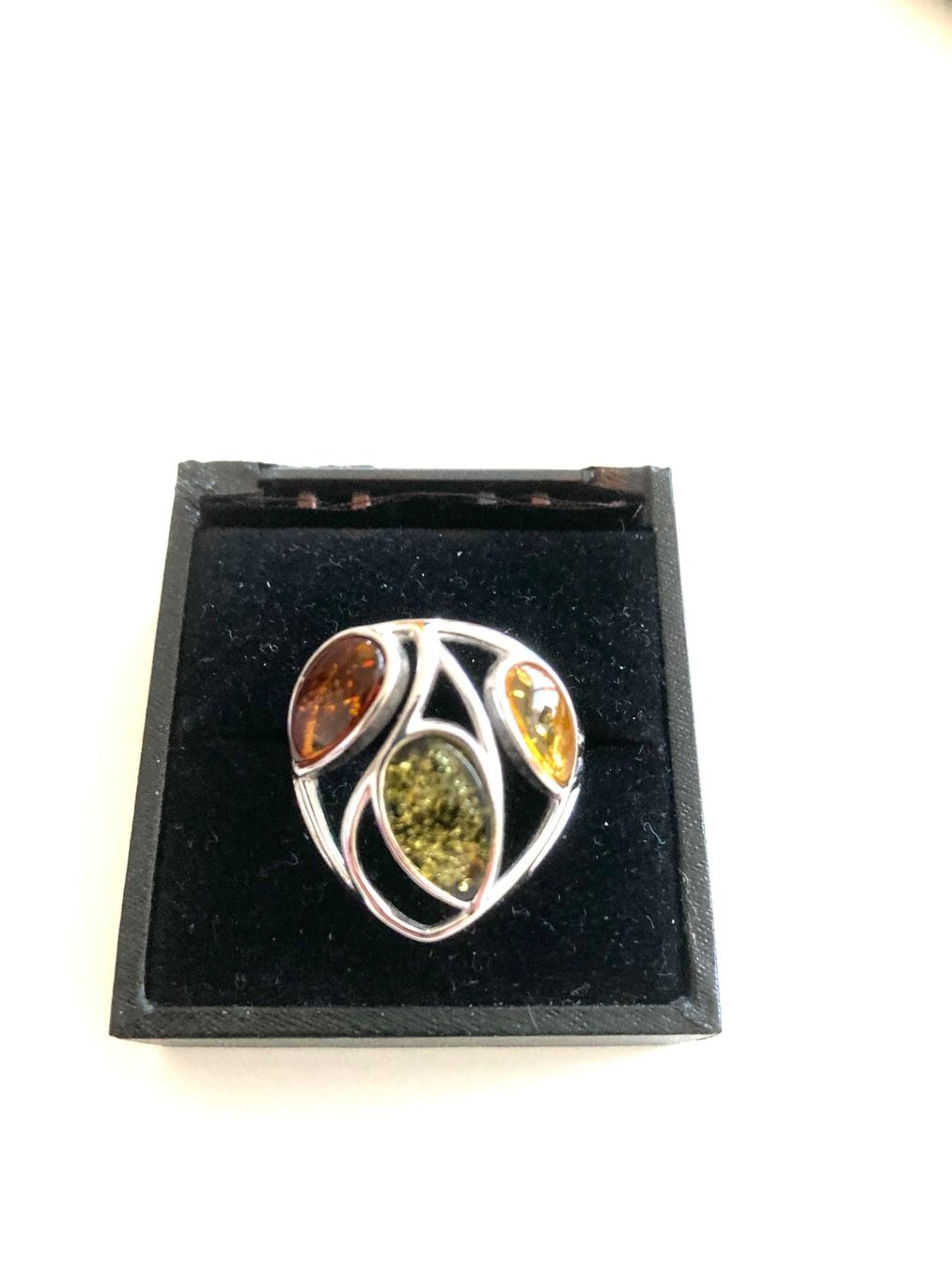 Ringe: Ring Baltischer Bernstein 925 Sterling Silber – Neu (gemäss Beschreibung) aus Moosseedorf von jfr_7zzy