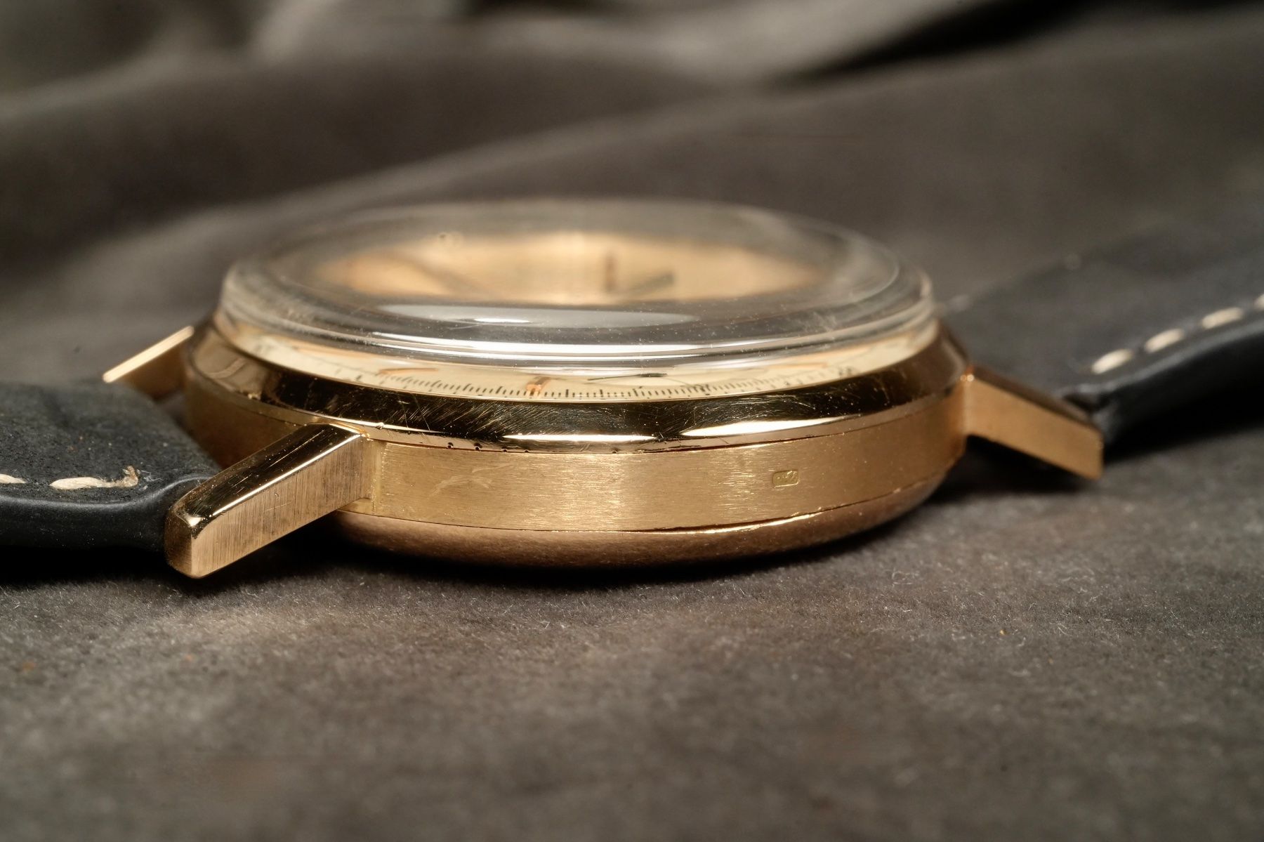 Zenith Orologi: Zenith - Ref. G179 Original 18kt. Gold Vintage Chronograph – Usato da Morcote venduto da chronoservice 8