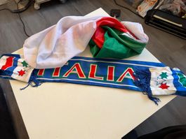 Italien Fahne und Schahl, Fahne 90 x 140 cm