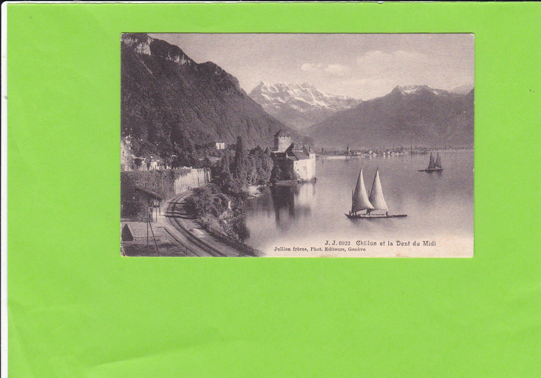 Ansichtskarten: Chillon – Gebraucht aus St. Peterzell von neckertal
