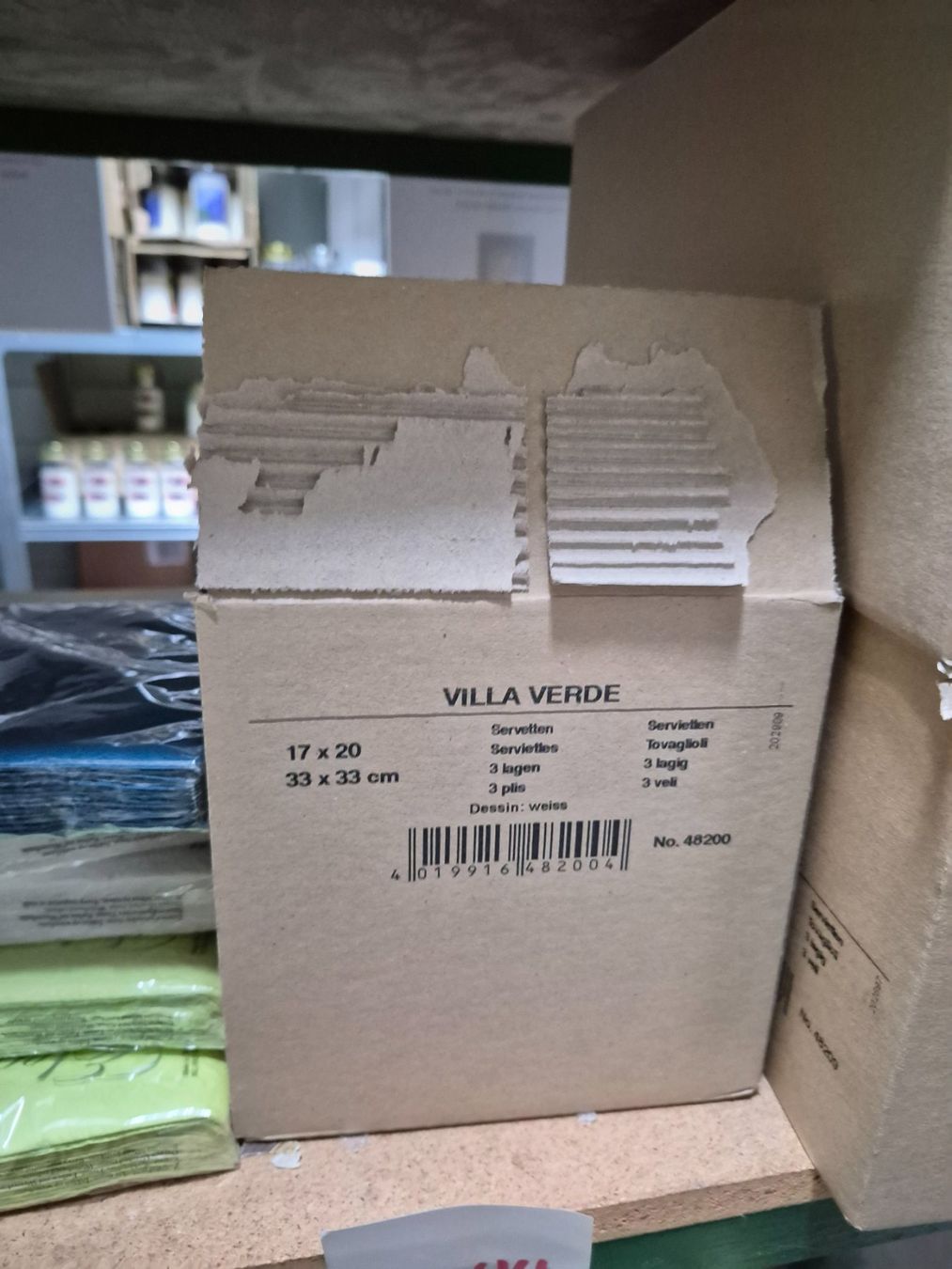 Servietten: 1045 Posten Servietten aus Liq – Neu (gemäss Beschreibung) aus Derendingen von Meisterstuecke 2