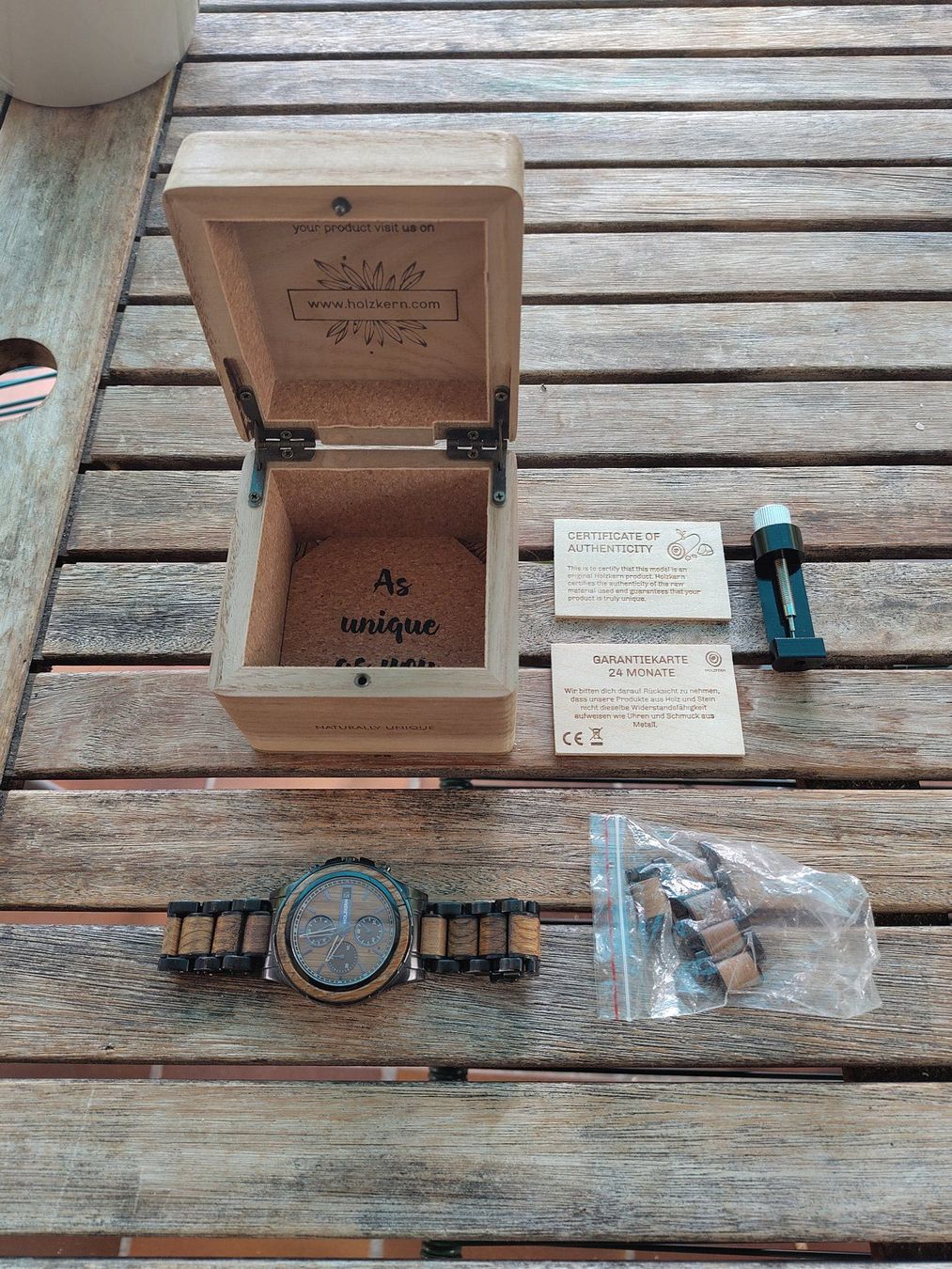 Uhren: Holzkernchronograph Missoula Eiche – Gebraucht aus Bubendorf von marsium 1