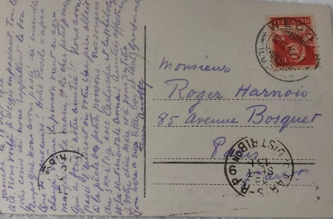 Cartoline postali: WEGGIS mit Pilatus - 1916 – Usato da Delémont venduto da Domdom1 1
